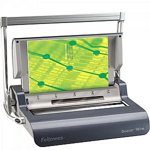מכשיר כריכה בספירלה מתכת Fellowes Quasar Wire Binding מכשיר כריכה בספירלה מתכת Fellowes Quasar Wire Binding