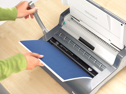 מכשיר כריכה בספירלה מתכת Fellowes Quasar Wire Binding
