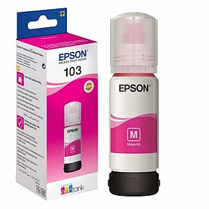 בקבוק דיו אדום מקורי 103 Epson EcoTank בקבוק דיו אדום מקורי 103 Epson EcoTank