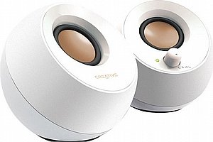 רמקולים Creative Pebble White רמקולים Creative Pebble White