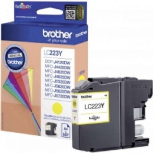 LC223Y צהוב Brother תואם LC223Y צהוב Brother תואם
