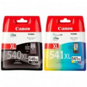 סט ראשי דיו שחור וצבעוני Canon וPG541 XL PG540XL קנון מקורי סט ראשי דיו שחור וצבעוני Canon וPG541 XL PG540XL קנון מקורי