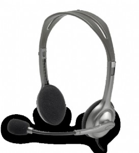 אוזניות חוטיות Logitech H110 אוזניות חוטיות Logitech H110