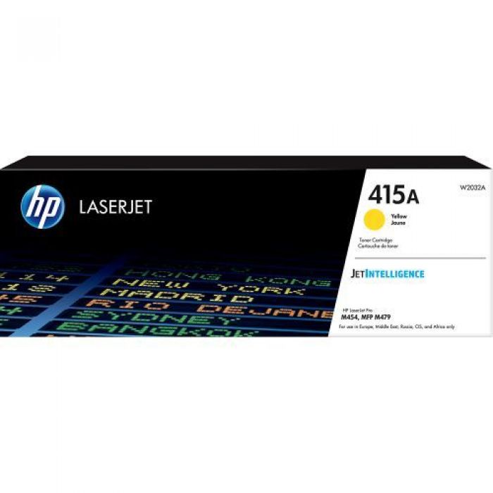 טונר למדפסת HP 415A צהוב מקורי