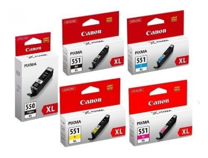 ראש דיו Canon 551XL כחול